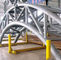 Estructura que construye el braguero de acero tubular Q235B de ASME para el tejado