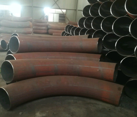 Instalaciones de tuberías inconsútiles de acero de Asme B16.49 de la curva de carbono 3d 5d Sch40