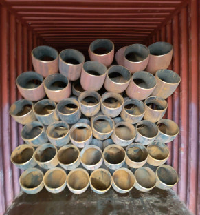 Codo soldado con autógena el 1/2” - 72
